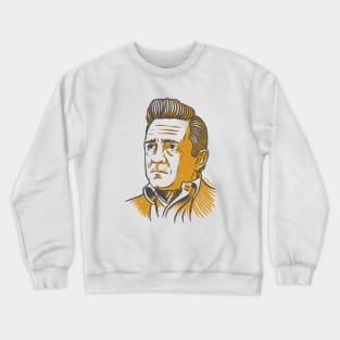 Johnny Cash The Man in Black Crewneck Sweatshirt